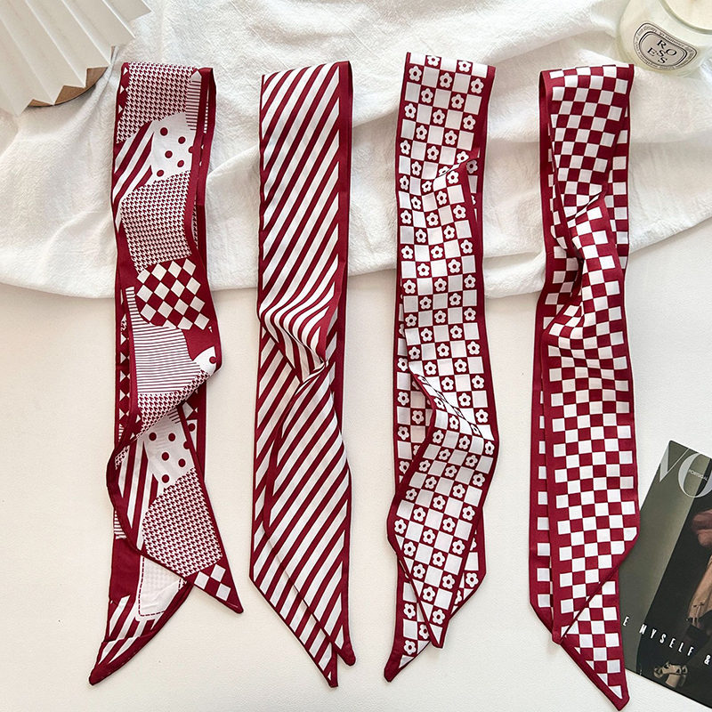 Luxury Bags Shopping - 2026 New Luxury Brand Scarf Red