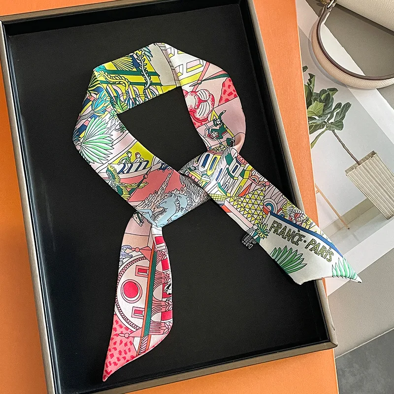 Luxury Bags Brands - Luxury Design Horse Print Skinny Silk