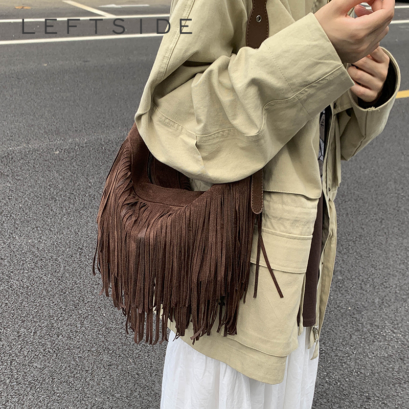 Luxury Bags On Sale - LEFTSIDE Design Punk Style PU Leather