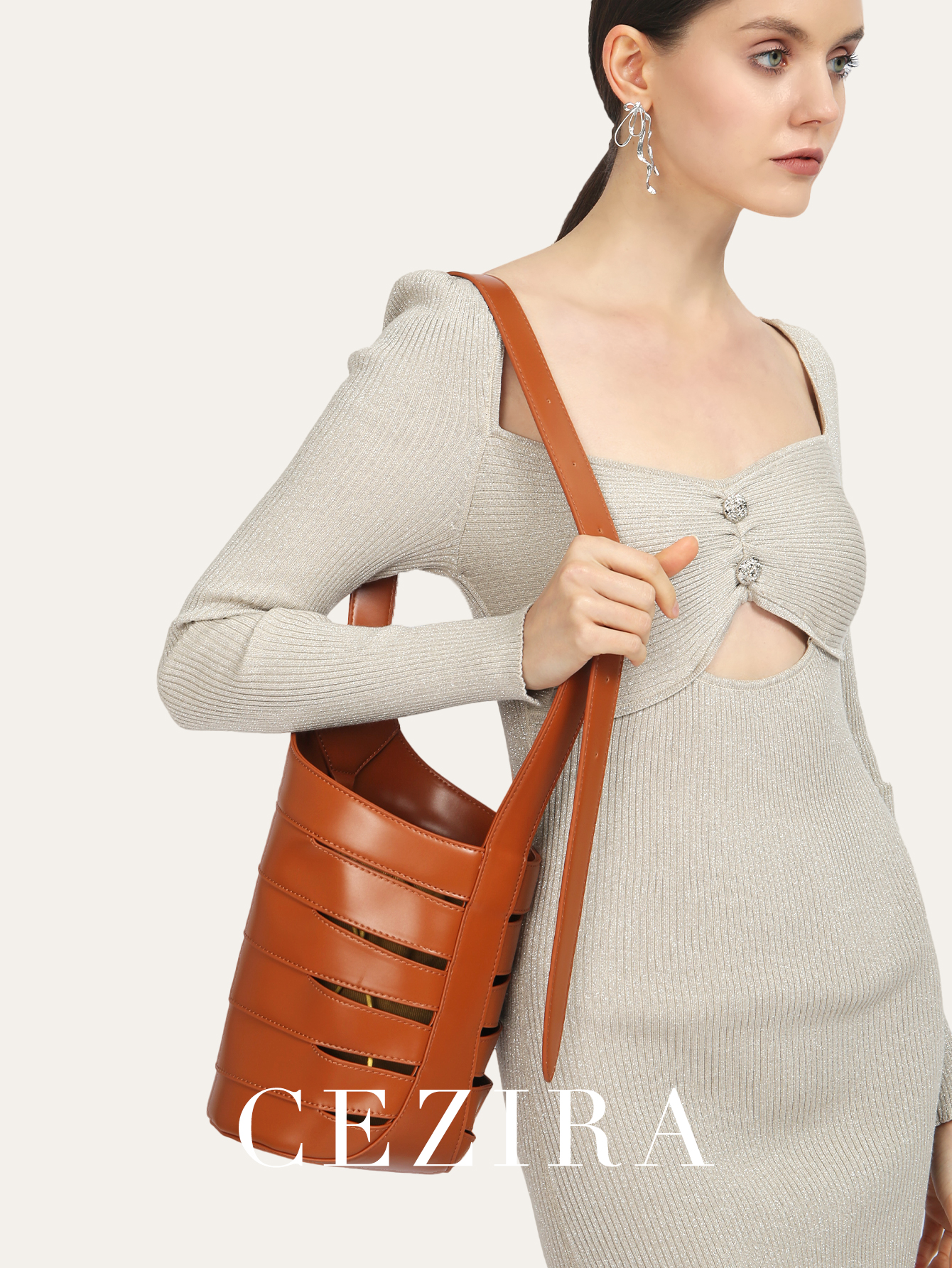 Luxury Bags Vegan Leather - Brand Designer PU Vegan Leather Shoulder