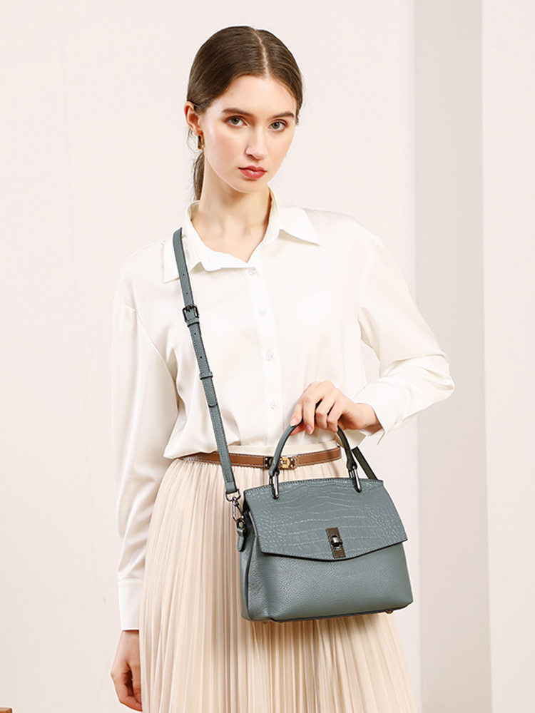 Zency Genuine Leather Women's  - Luxury Bags Vintage ulasan dan harga