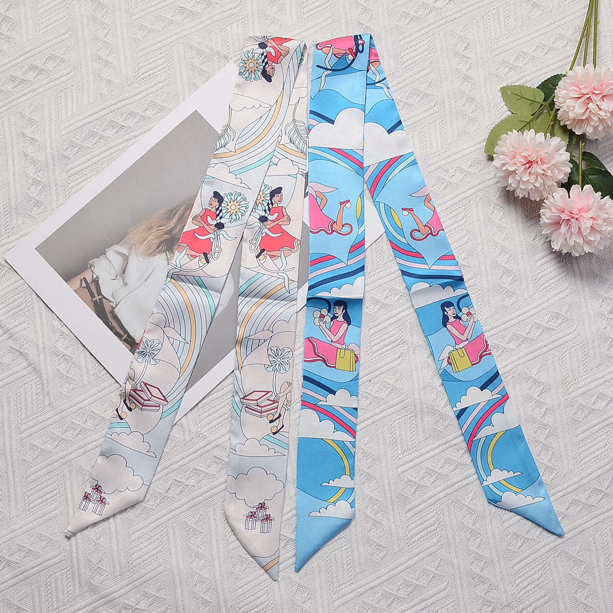 Women Hair Scarf 2024 New Bran - Luxury Bags Brands ulasan dan harga