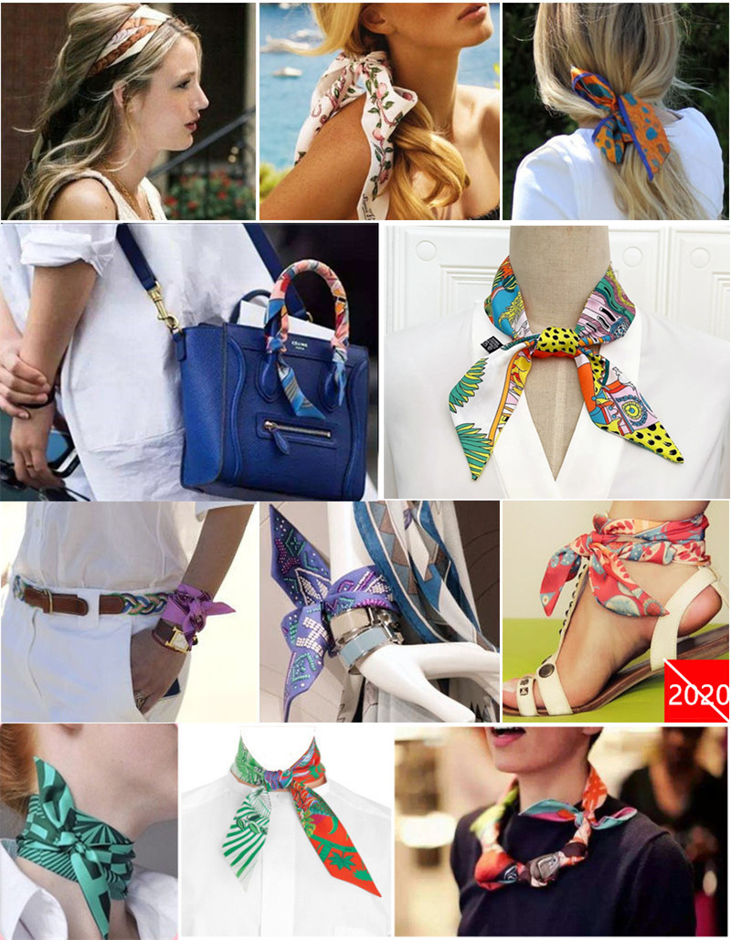 Horse Plaid Skinny Scarf Women - Luxury Bags Brands ulasan dan harga