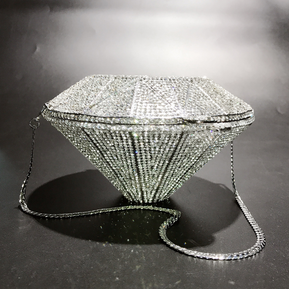 Three-Dimensional Diamond Shap - Luxury Bags On Sale ulasan dan harga