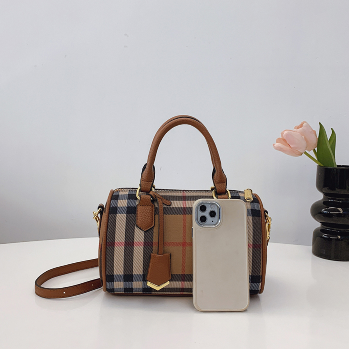 Large Capacity Classic Stripe  - Luxury Bags Vip ulasan dan harga