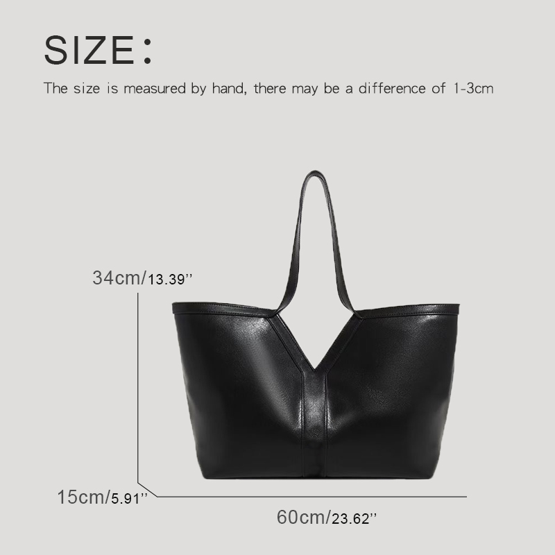 Custom Initials Oversize Tote  - Luxury Bags Vintage ulasan dan harga