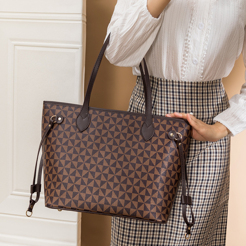 Luxury Tote Shoulder Bag for W - Luxury Bags Vegan Leather ulasan dan harga