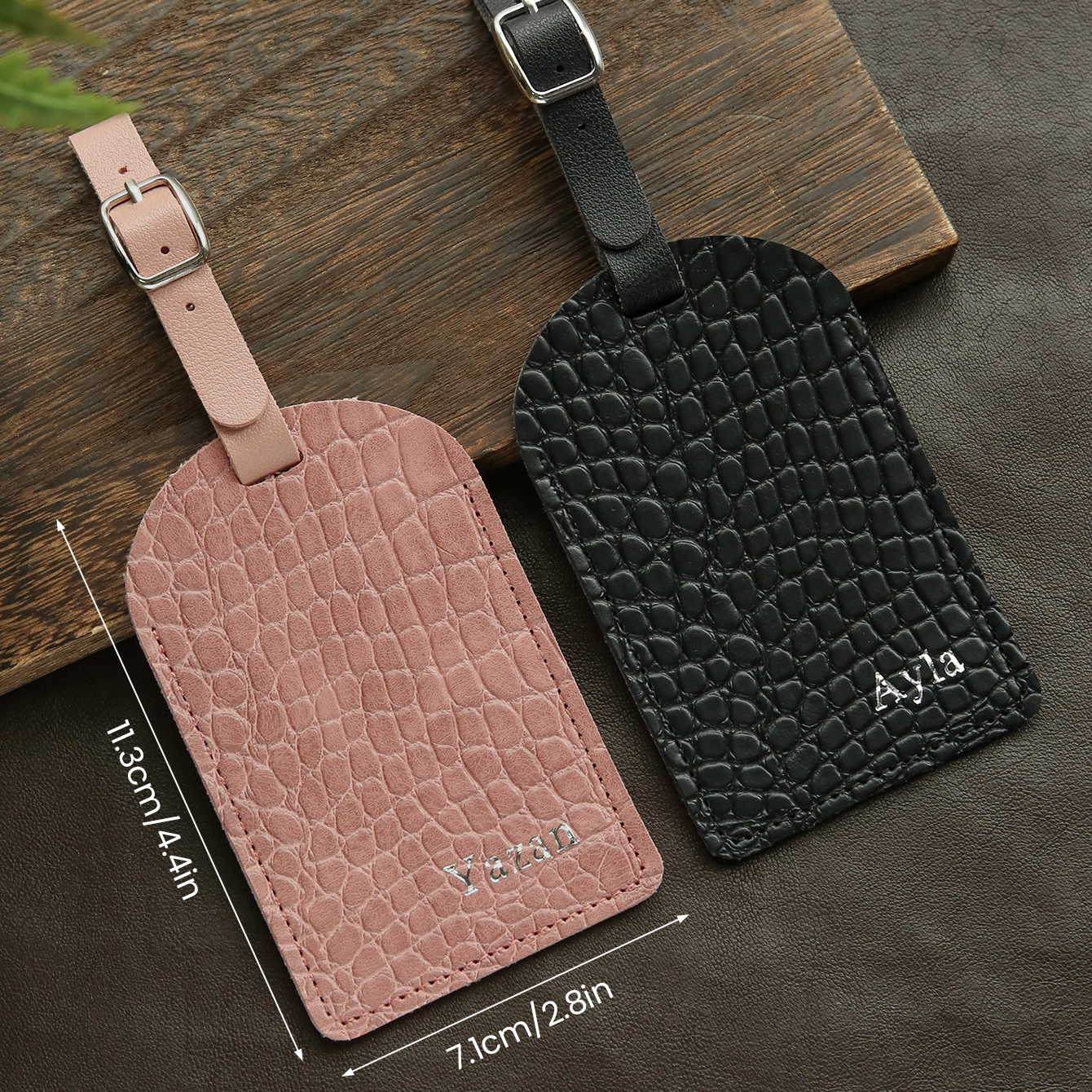 Personalized Leather Luggage T - Luxury Bags Vegan Leather ulasan dan harga