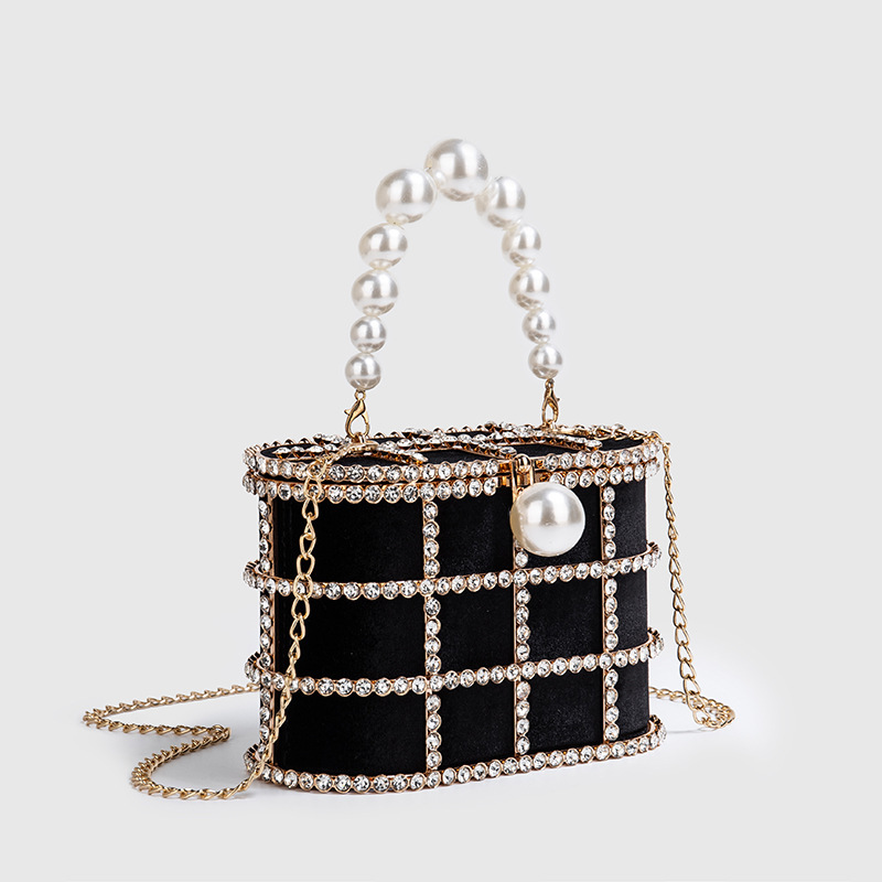 Luxury Diamond Metal Bucket Pe - Luxury Bags On Sale ulasan dan harga