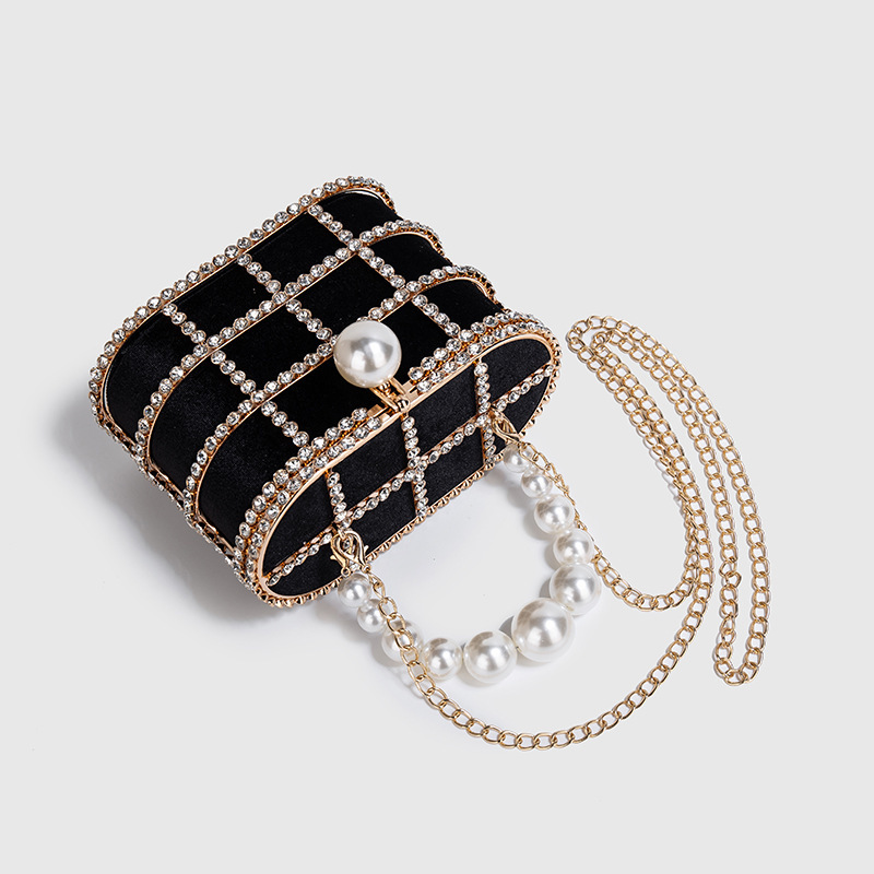 Luxury Diamond Metal Bucket Pe - Luxury Bags On Sale ulasan dan harga