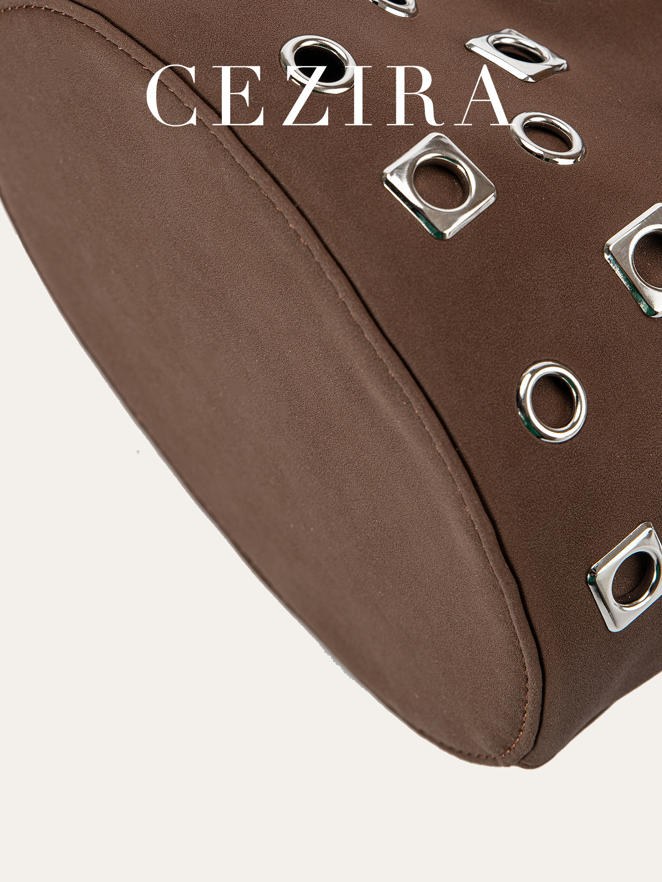 CEZIRA Fashion PU Vegan Leathe - Luxury Bags Vegan Leather ulasan dan harga