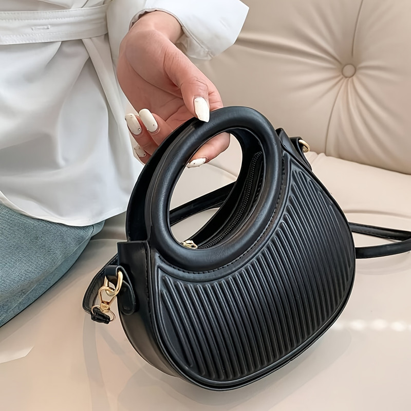 Chic Stripe Design Crossbody B - Luxury Bags On Sale ulasan dan harga