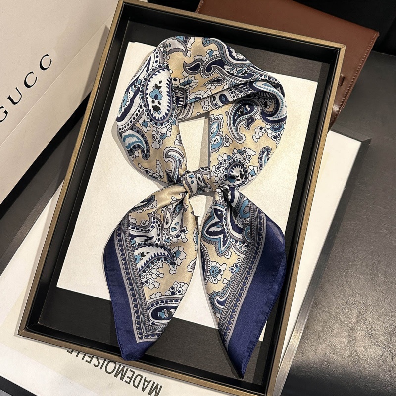 Luxury Satin Square Scarf Pais - Luxury Bags Supplier ulasan dan harga