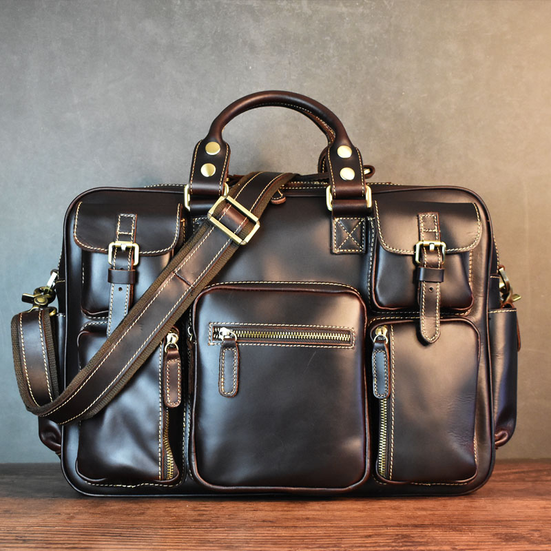 Vintage Men's Black Shoulder B - Luxury Bags Vintage ulasan dan harga