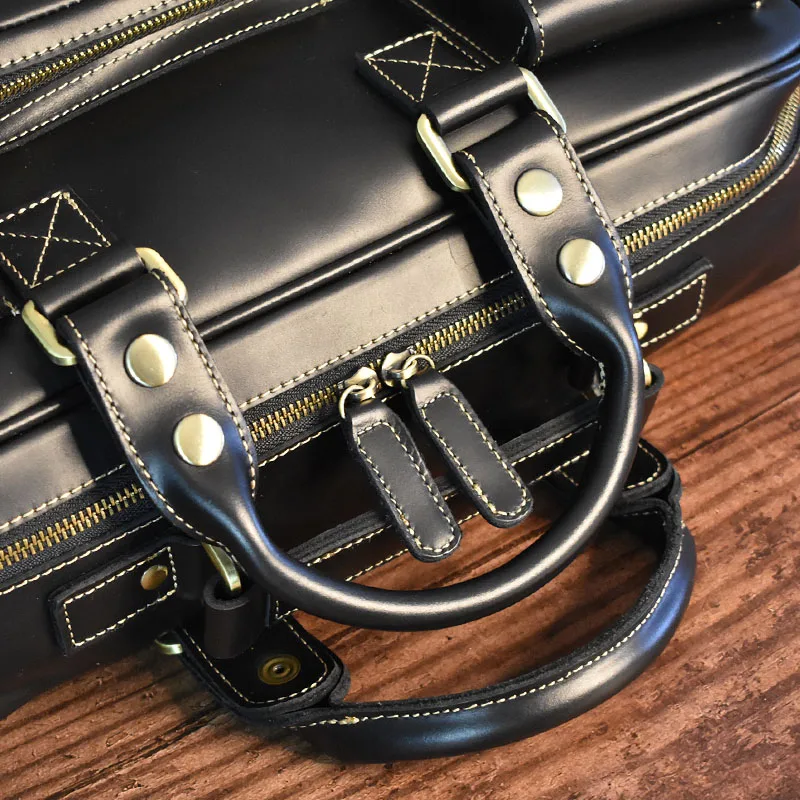 Vintage Men's Black Shoulder B - Luxury Bags Vintage ulasan dan harga