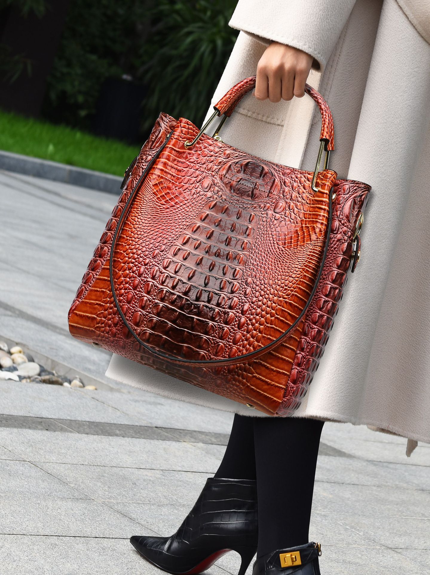 Fashion Crocodile pattern Luxu - Luxury Bags Vip ulasan dan harga