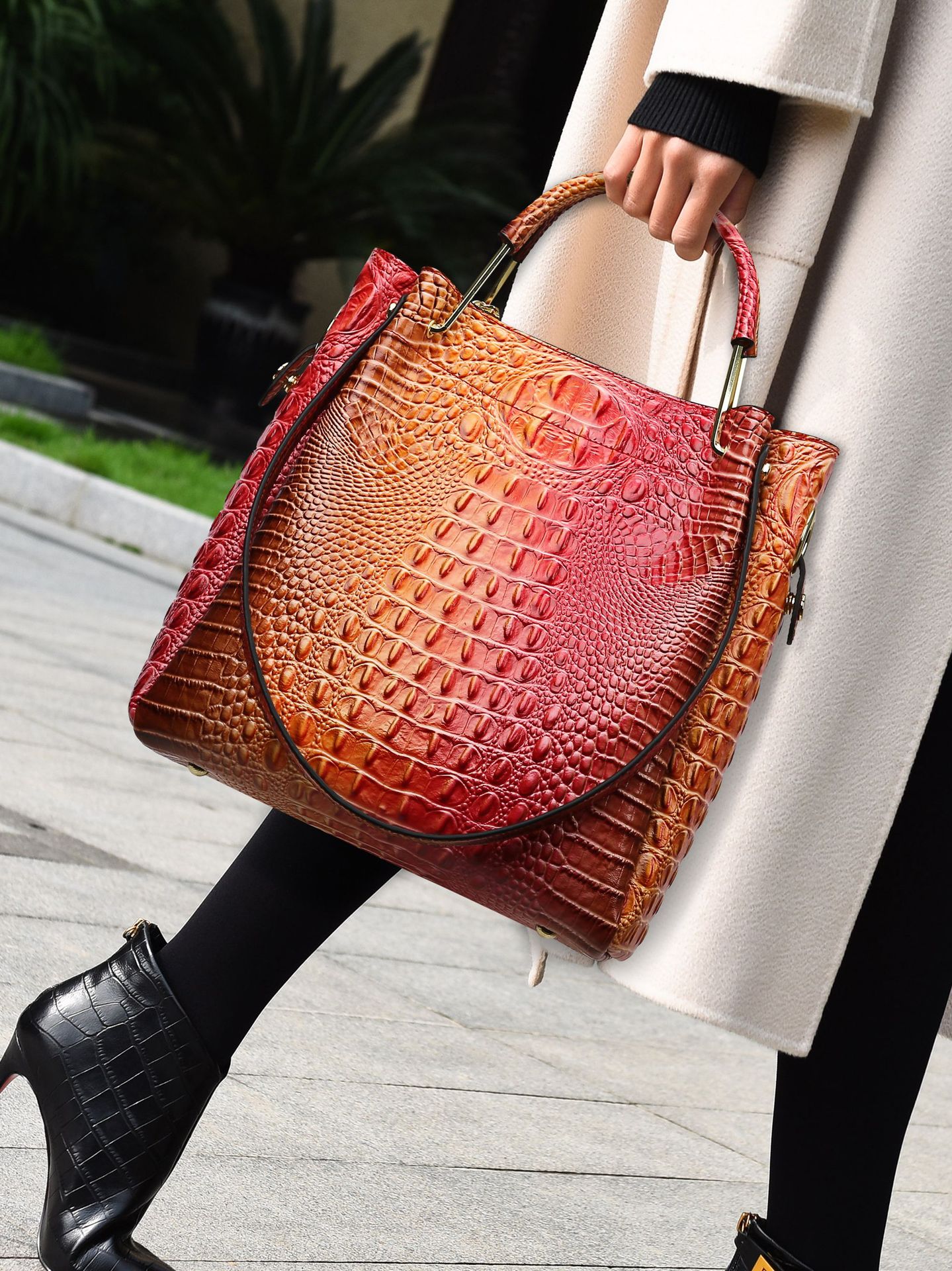 Fashion Crocodile pattern Luxu - Luxury Bags Vip ulasan dan harga