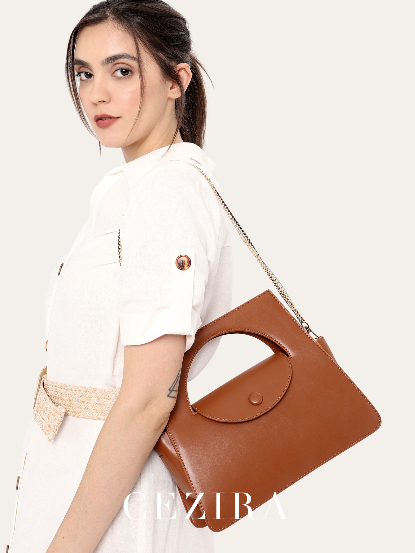 CEZIRA Brand Luxury PU Vegan L - Luxury Bags Vegan Leather ulasan dan harga