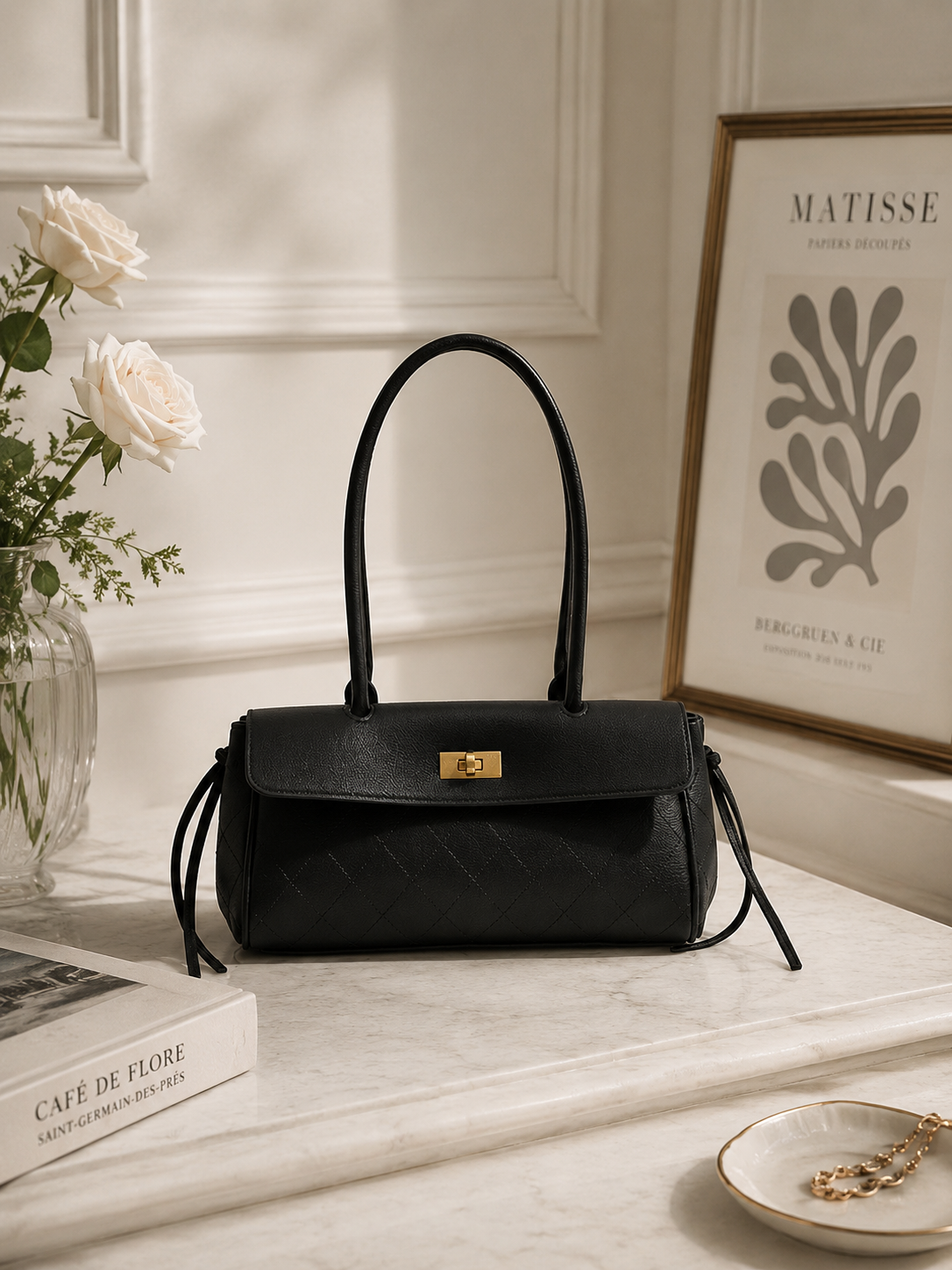 East-West Shoulder Bag Women W - Quiet Luxury Bags Crossbody ulasan dan harga