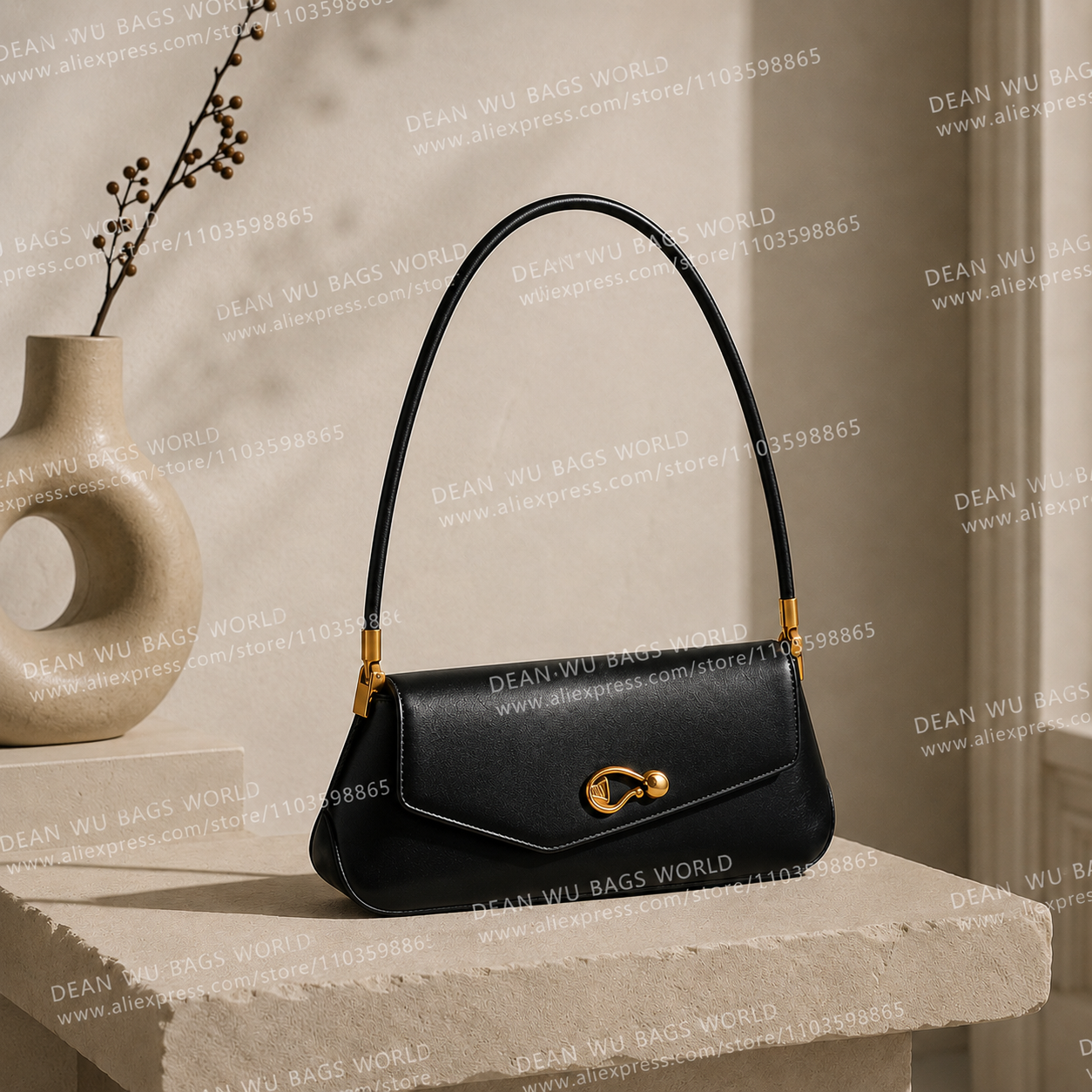East-West Shoulder Bag Women B - Quiet Luxury Bags Crossbody ulasan dan harga