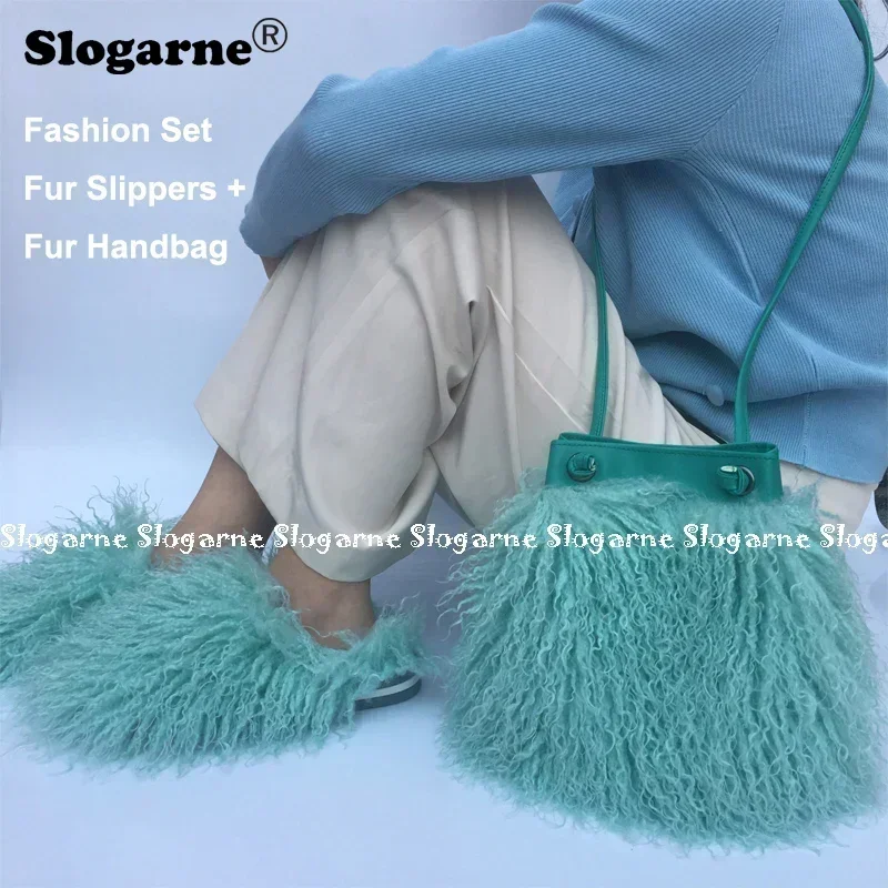 Hot Sale Spring Teddy Fur Slid - Luxury Bags For Women Sale ulasan dan harga