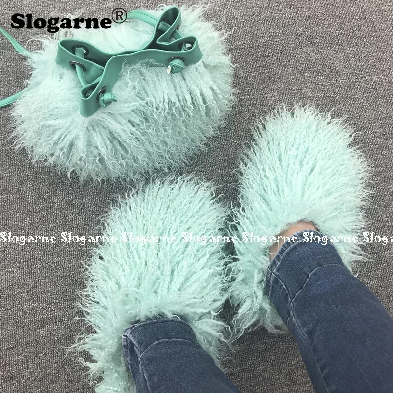 Hot Sale Spring Teddy Fur Slid - Luxury Bags For Women Sale ulasan dan harga