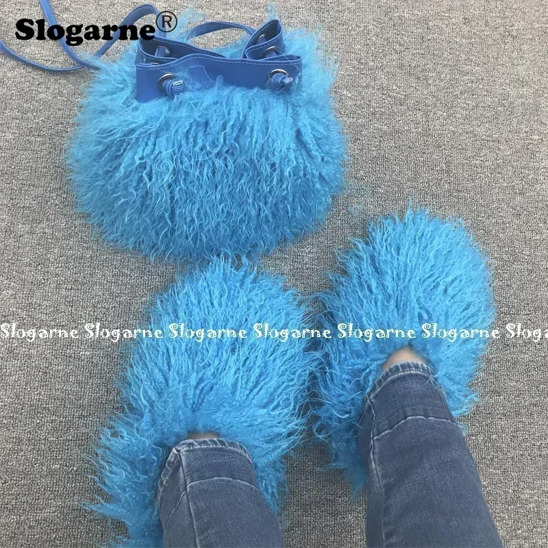 Hot Sale Spring Teddy Fur Slid - Luxury Bags For Women Sale ulasan dan harga