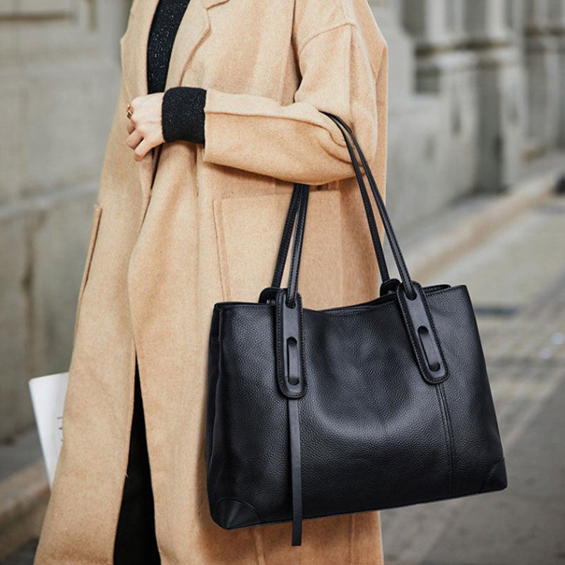 Genuine Leather Tote Bag Luxur - Luxury Bags On Sale ulasan dan harga