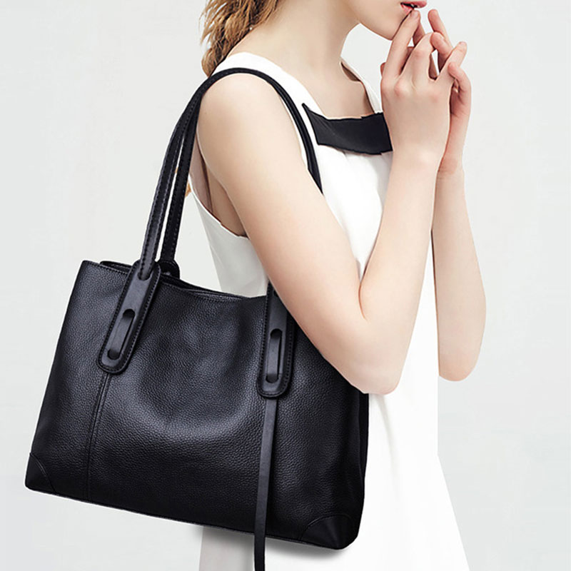 Genuine Leather Tote Bag Luxur - Luxury Bags On Sale ulasan dan harga
