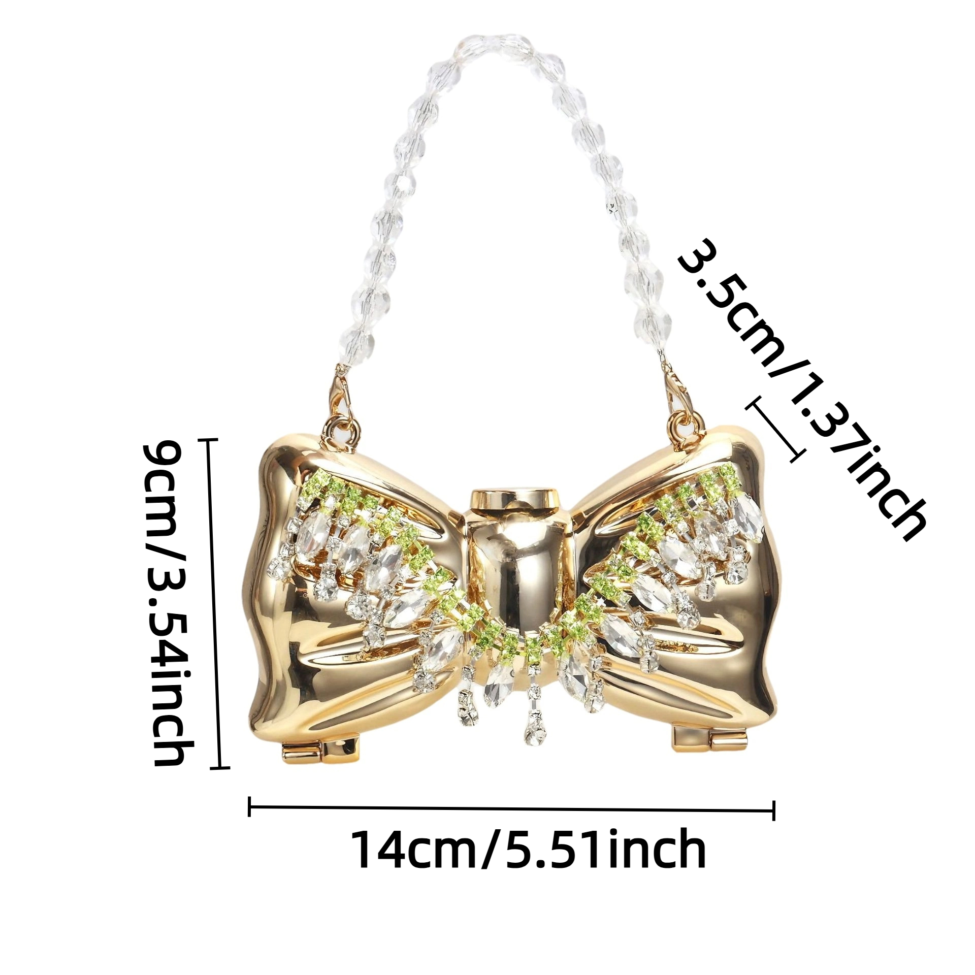 Luxury Fashion Metal Mini Hand - Luxury Bags Supplier ulasan dan harga