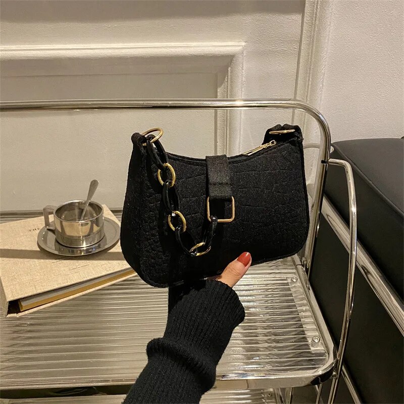 Lady Felt Armpit Design Luxury - Luxury Bags On Sale ulasan dan harga
